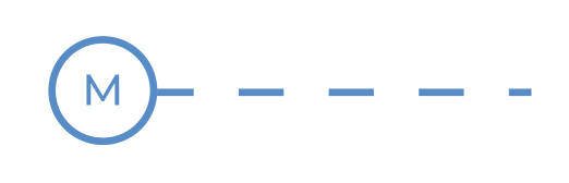 Symbol elektryczny silnikowy